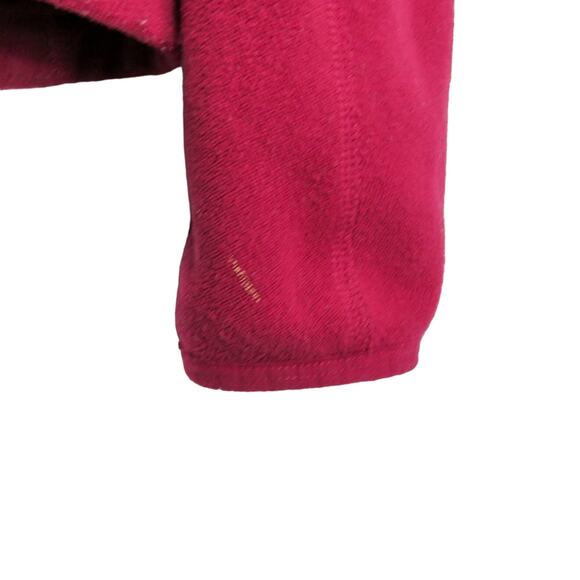 The North Face Polartec Raspberry Pink Full Zip Hooded Jacket Small - Picture 6 of 13